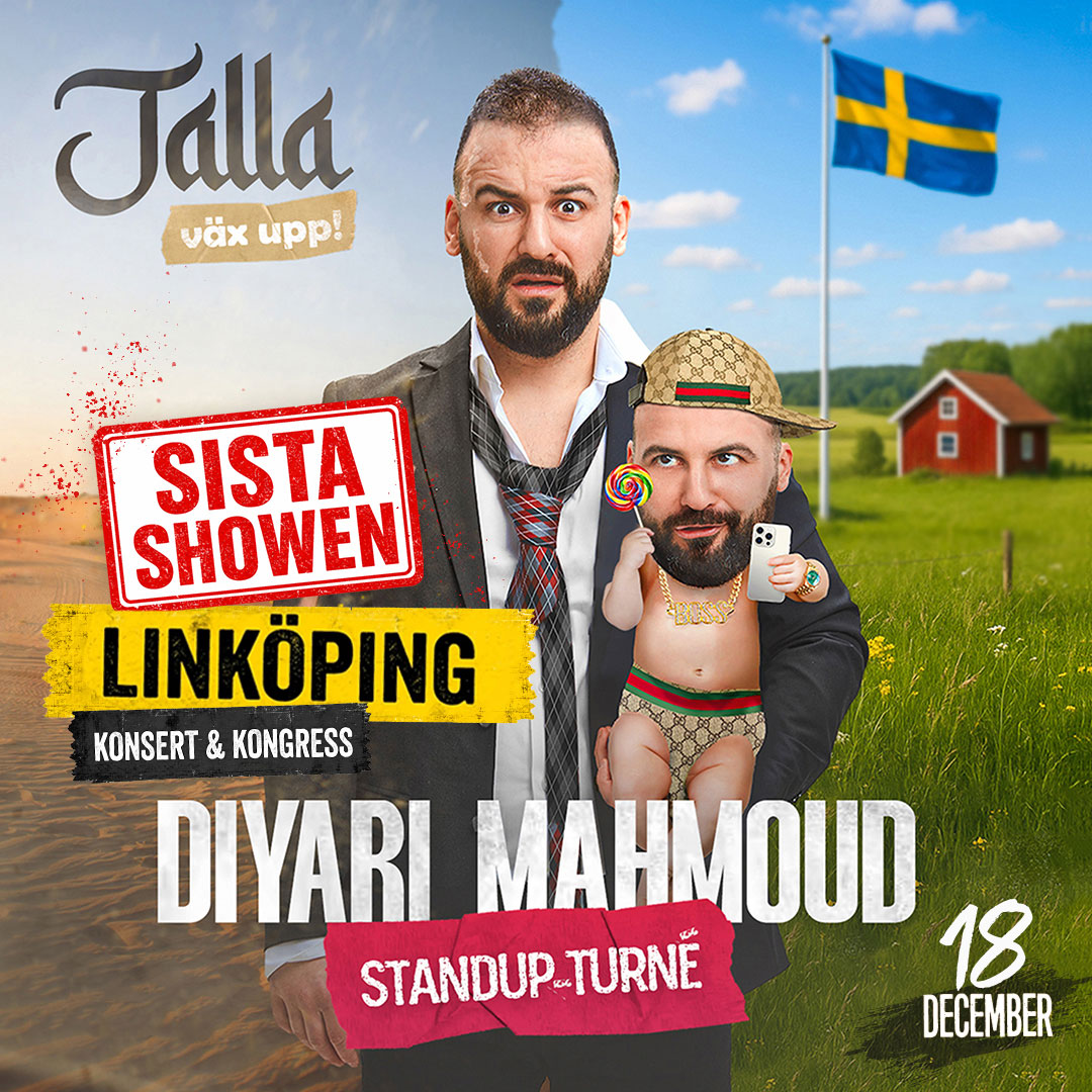 Den 18 december är sista chansen att se »Jalla, väx upp!« med Diyari Mahmoud