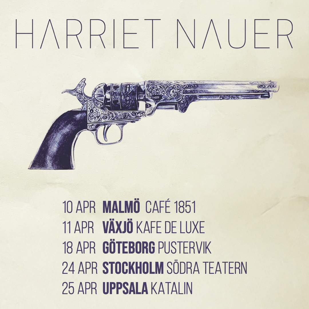 Harriet Nauer turnéplan – Kulturaktiebolaget