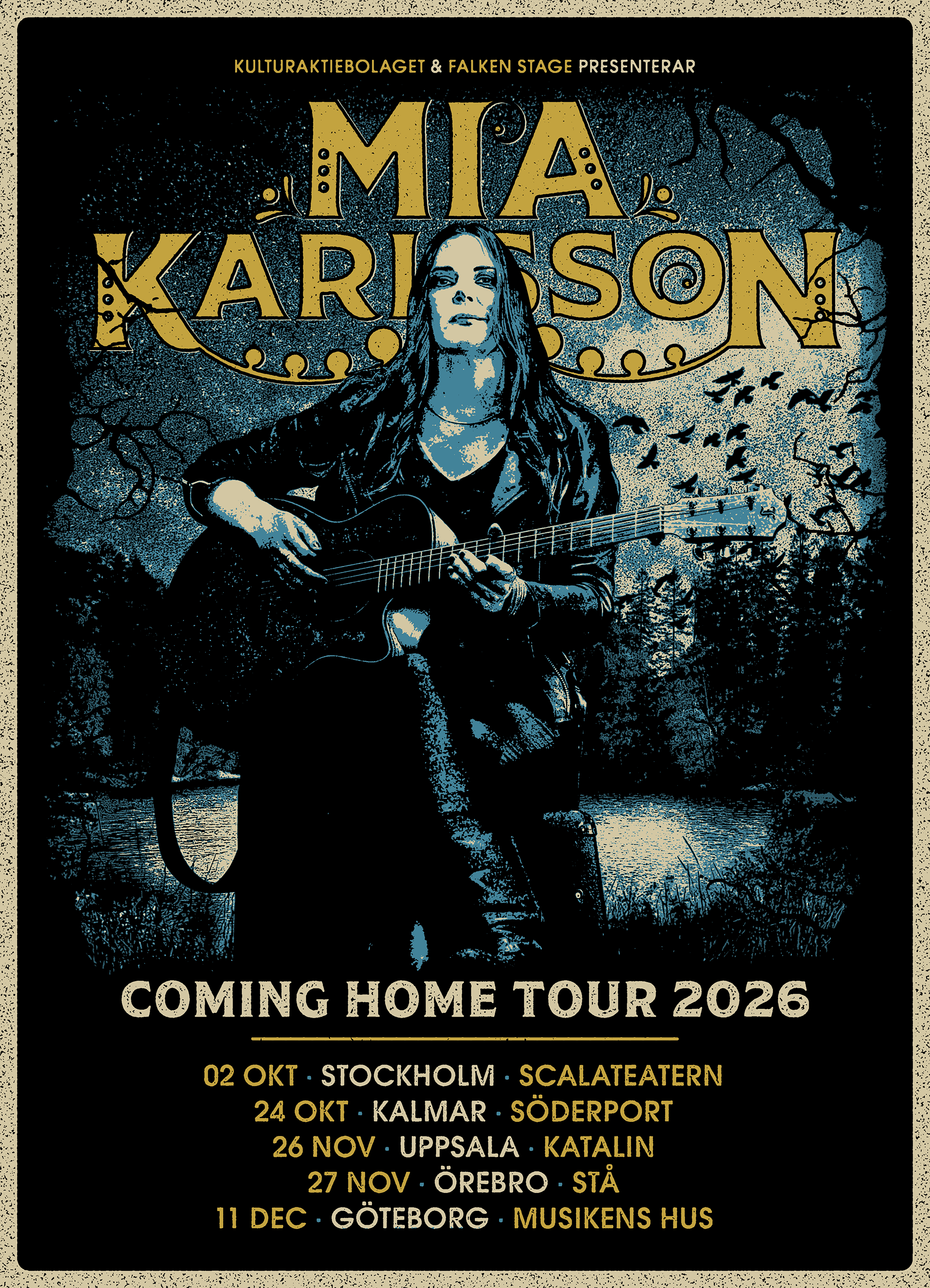 Mia Karlsson – Coming Home Tour 2026 – Kulturaktiebolaget