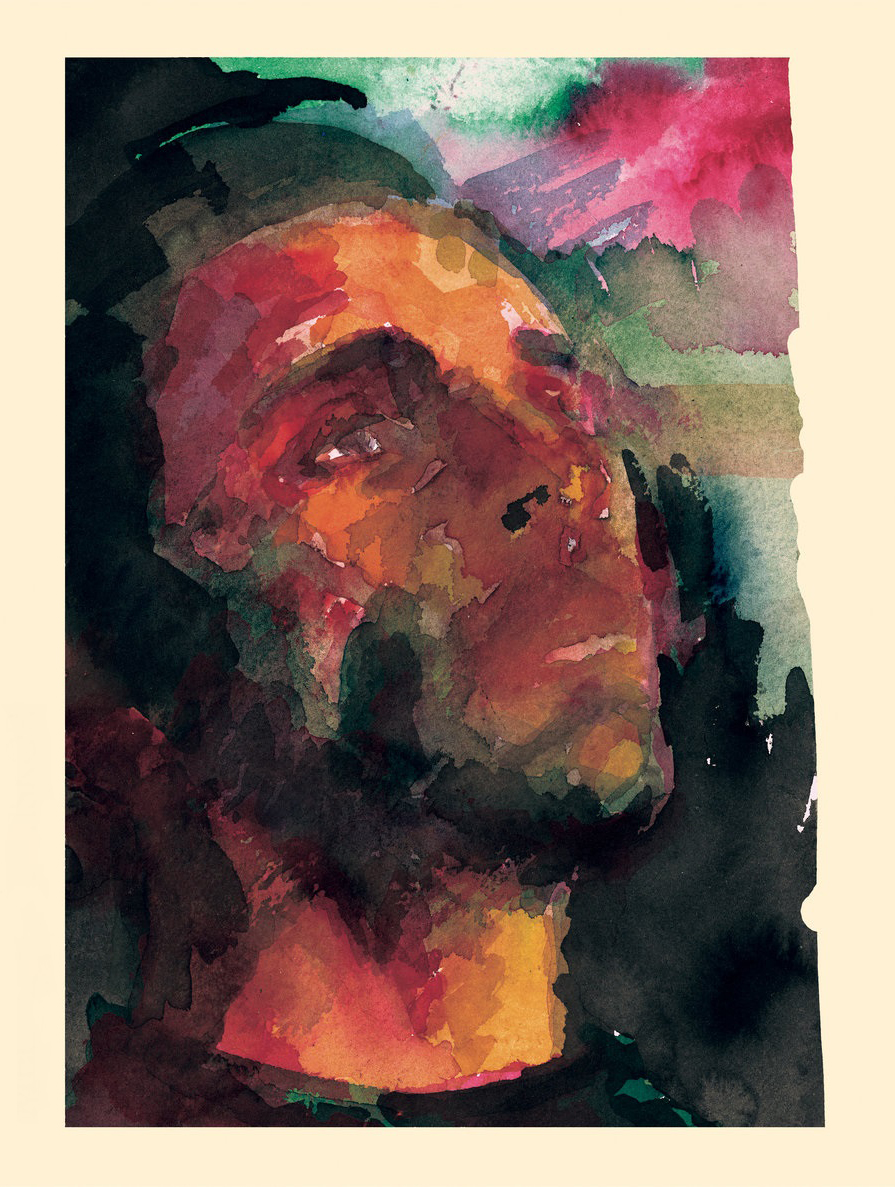 Akvarellporträtt på Stefan Missios av Jenny Werne – Kulturaktiebolaget