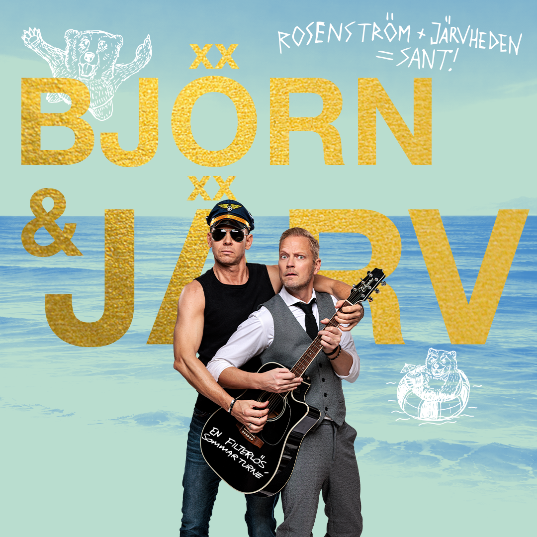 Björn Rosenström & Thomas Järvheden – biljetter hos Kulturaktiebolaget