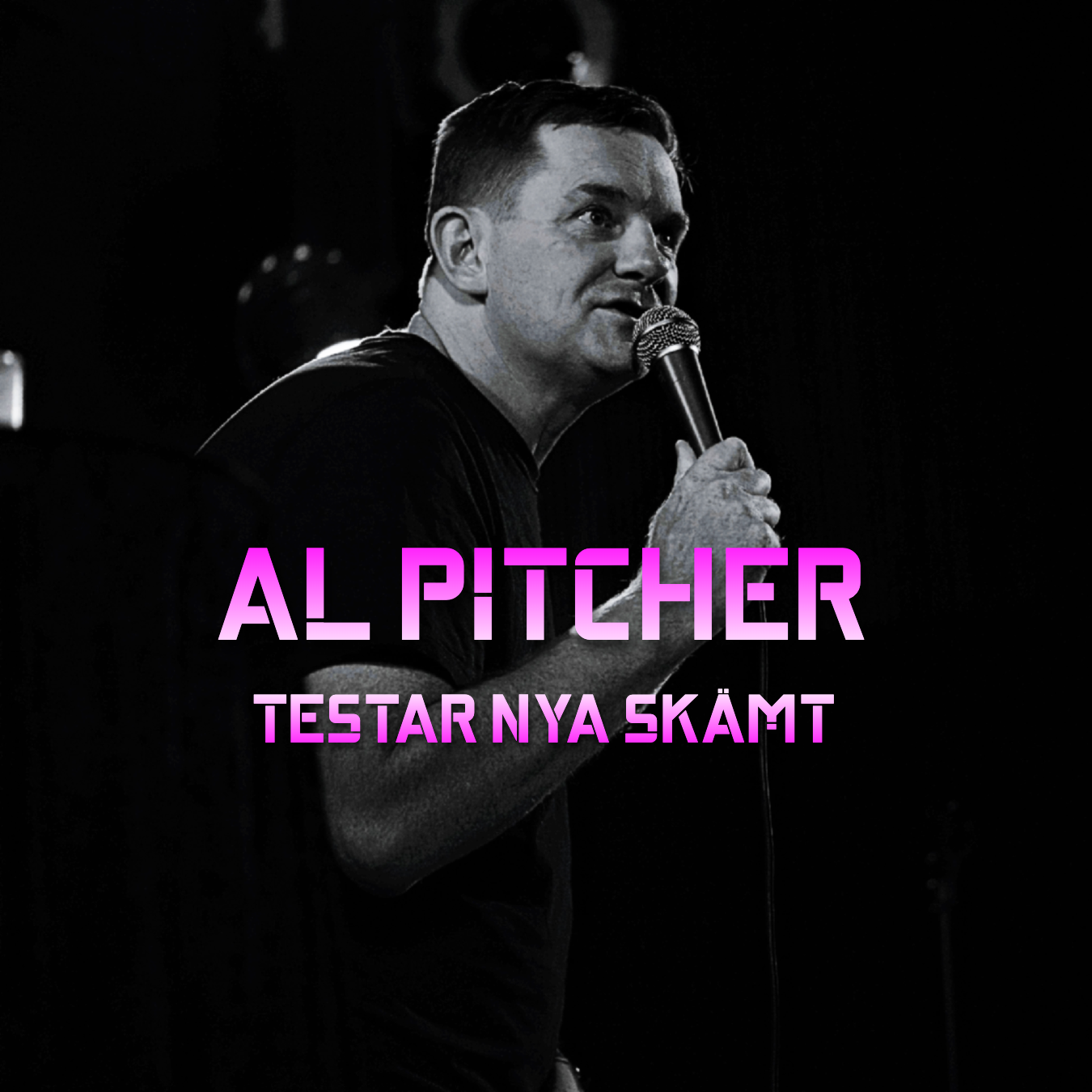 Al Pitcher testar nya skämt – Kulturaktiebolaget
