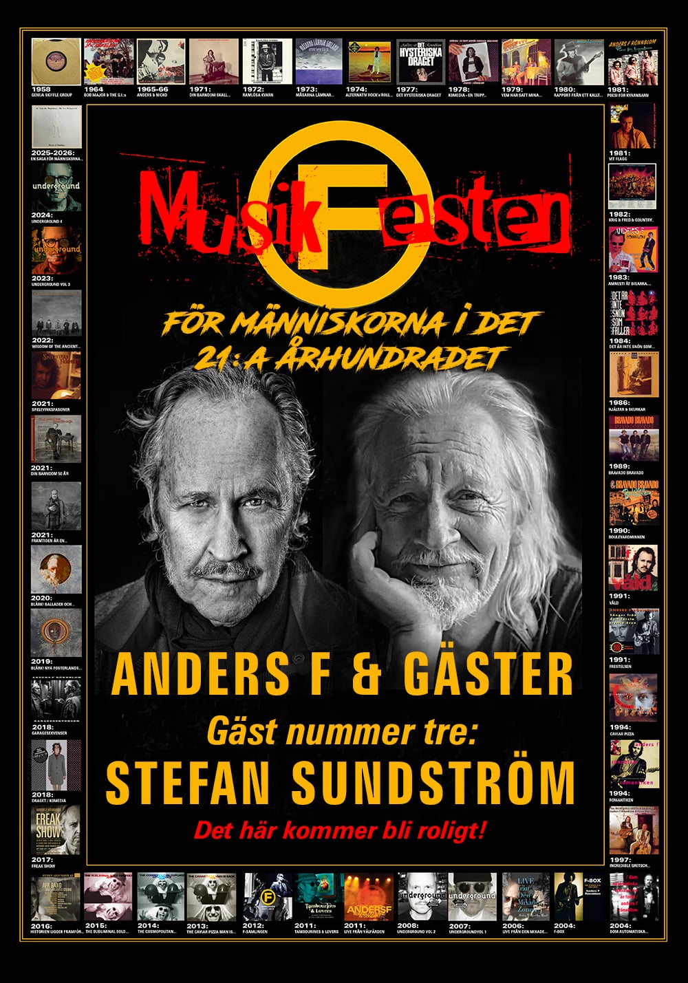 Anders F Rönnblom & Stefan Sundström – Den stora musikfesten – Kulturaktiebolaget