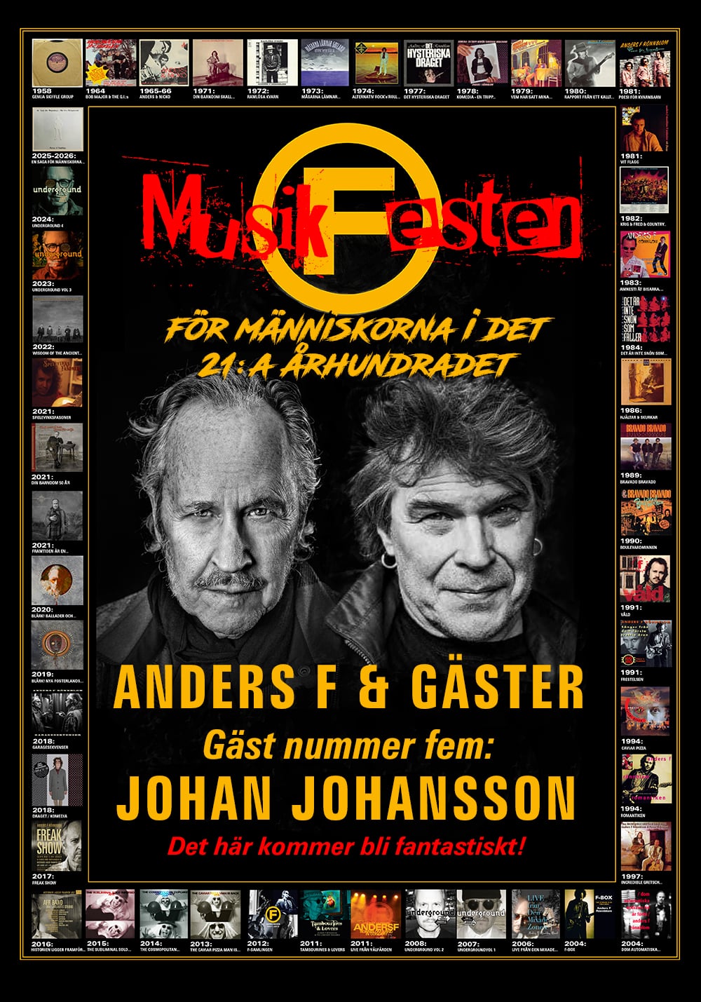 Anders F Rönnblom & Johan Johansson – Den stora musikfesten – Kulturaktiebolaget