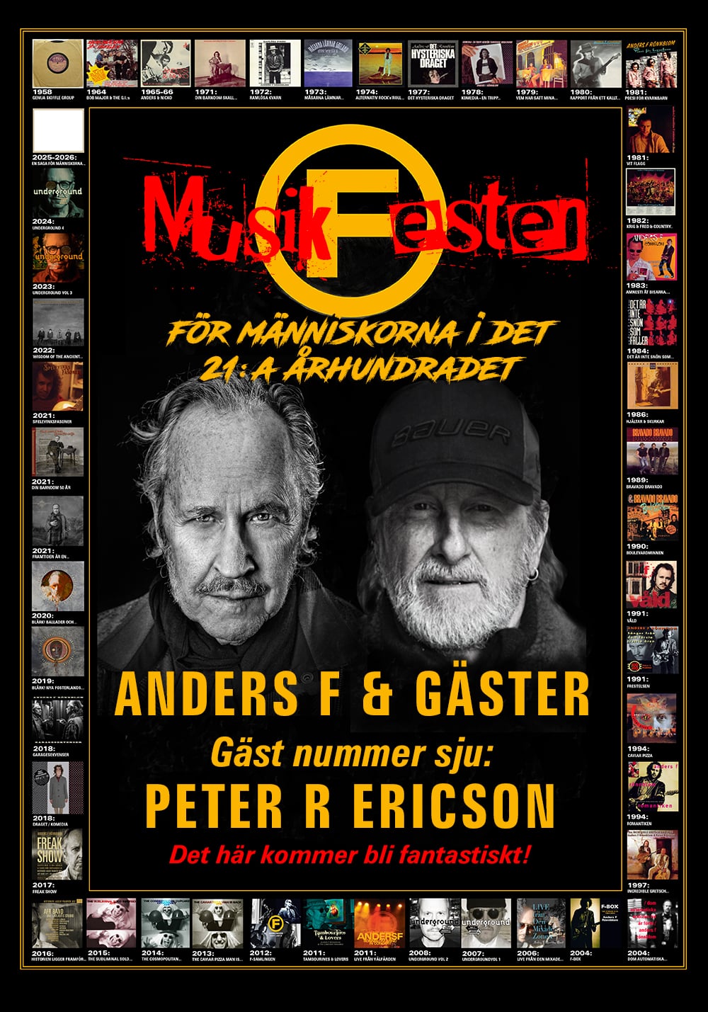 Anders F Rönnblom & Peter R Ericson – Den stora musikfesten – Kulturaktiebolaget