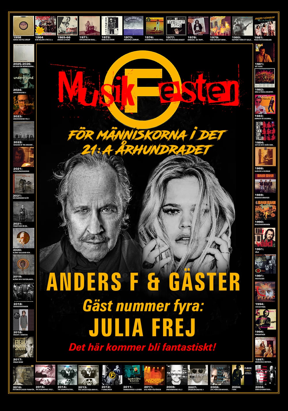 Anders F Rönnblom & Julia Frej – Den stora musikfesten – Kulturaktiebolaget