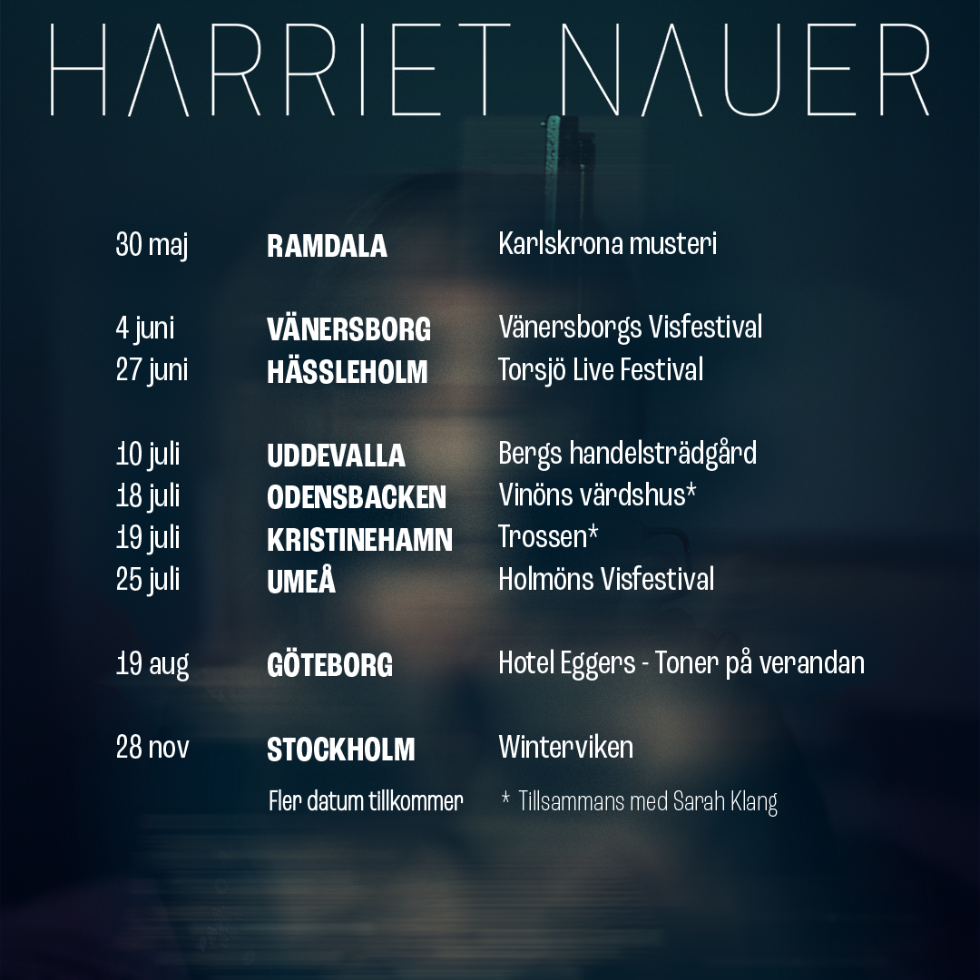 Harriet Nauer på turné – Vampire Country | Kulturaktiebolaget