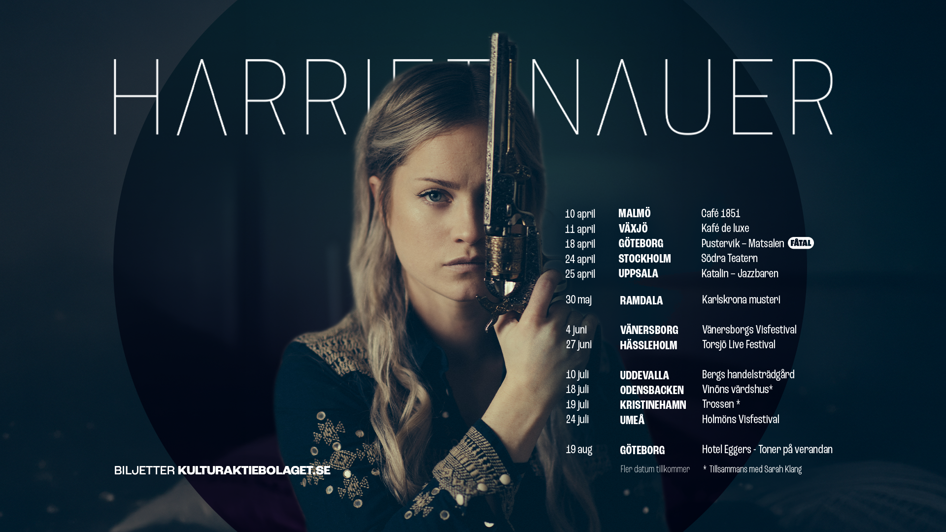 Harriet Nauer – Köp biljetter | Kulturaktiebolaget