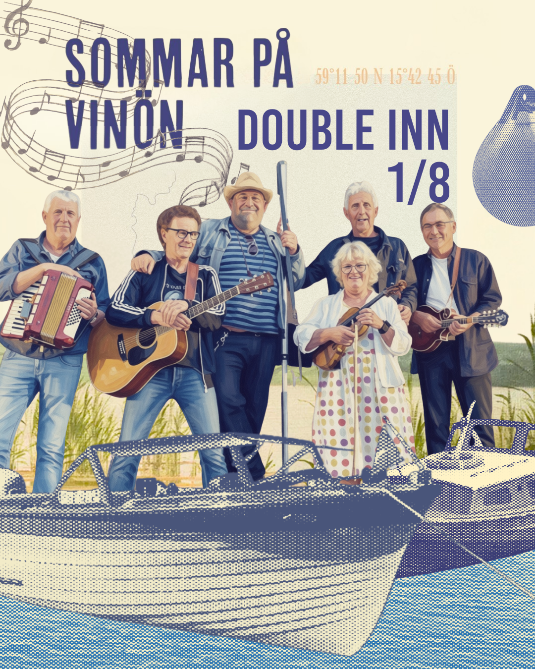 Sommar p&aring; Vin&ouml;n &ndash; Double Inn &ndash; Kulturaktiebolaget