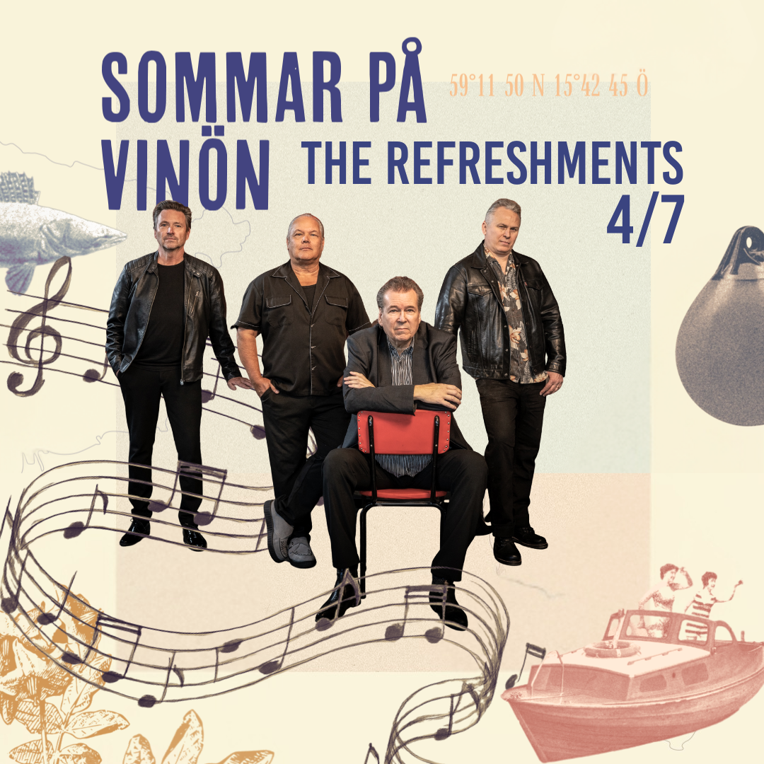 Sommar p&aring; Vin&ouml;n &ndash; The Refreshments &ndash; Kulturaktiebolaget
