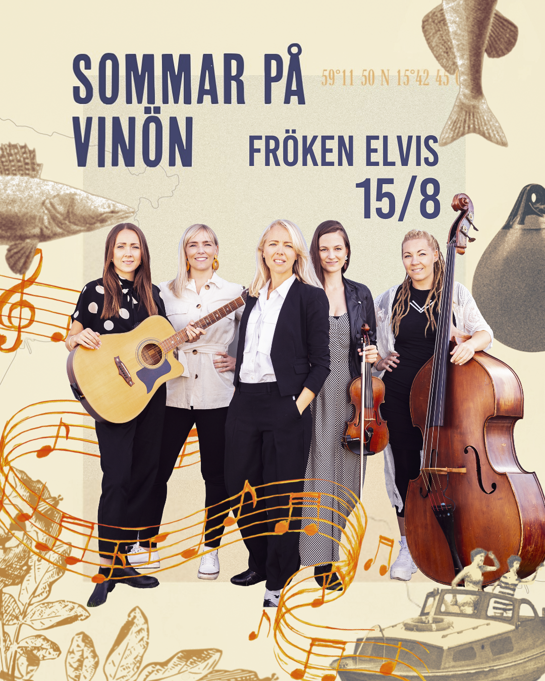 Sommar p&aring; Vin&ouml;n &ndash; Fr&ouml;ken Elvis &ndash; Kulturaktiebolaget
